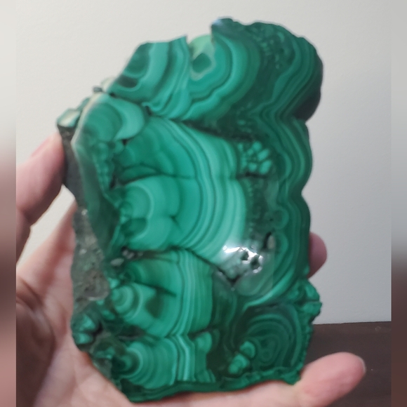 1.18 lbs Malachite Crystal Slab - Picture 15 of 17